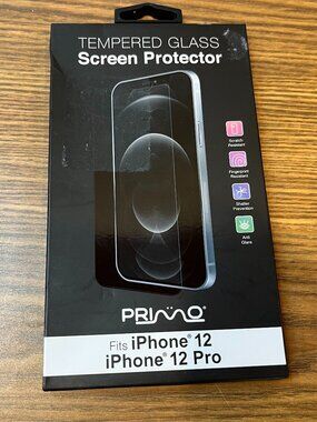 Primo iPhone 12 / 12 Pro Tempered Glass Screen Protector (1-pack)